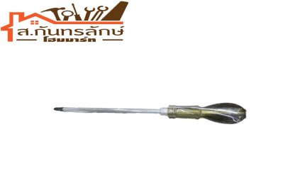 ไขควง 959-8"แฉก SOLO ด้ามสีดําใส