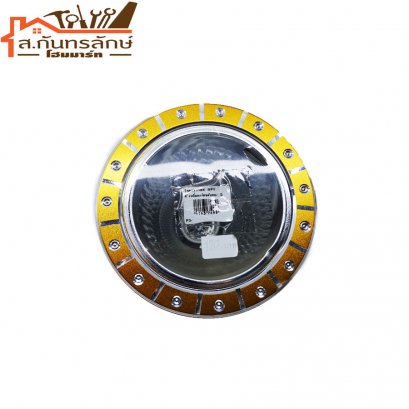 โคมดาวไลท์ 4&quot;เหลี่ยมเงินขลิบทอง NPV G1001GD