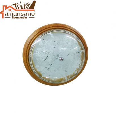 	โคมไฟติดเพดาน 46-112-15-WD ลายไม้สักทอง