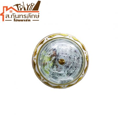 	โคมไฟติดเพดาน โรมันทอง-ขาว STC15/1-01-G13-32W STC