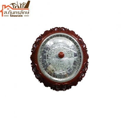 	โคมไฟติดเพดาน STC17-07-G11 ไทยฉลุ-ไม้สัก STC