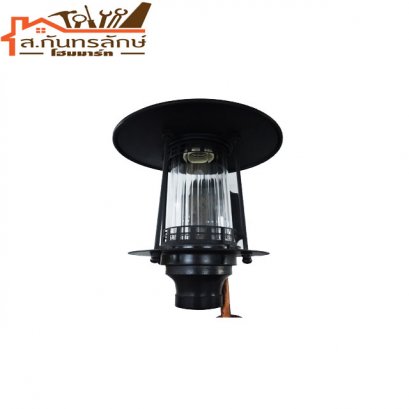 	โคมไฟผนัง 06-735-BK-CC สีดํา แสงอุดม