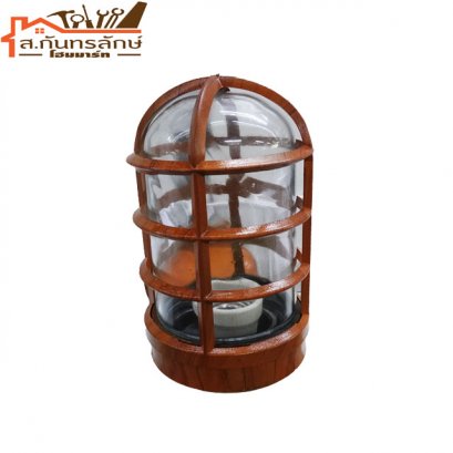 โคมไฟผนัง S05-YL STC กรงนกไม้สัก