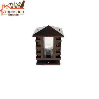 	โคมไฟหัวเสา UT108 รูปบ้าน