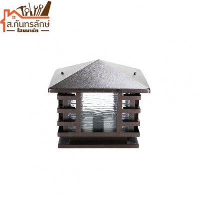 	โคมไฟหัวเสา UT109 รูปบ้าน