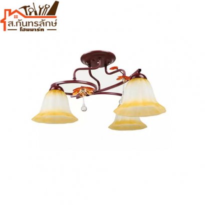 	โคมไฟแขวน MC635 INOVA ดอกไม้ส้ม3ดอก