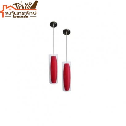 โคมไฟแขวน MP503 INOVA ทรงกระบอกสีแดง