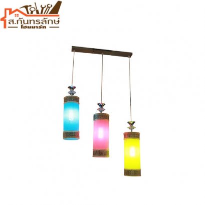 	โคมไฟแขวน MP610 INOVA ไผ่สานคละสี