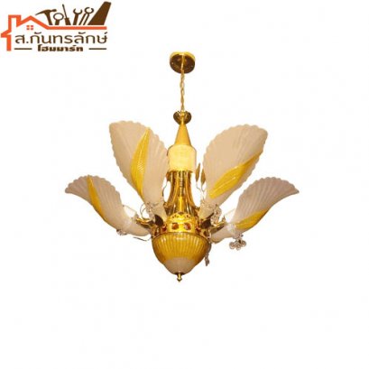 	โคมไฟแขวน SP451 INOVA ทองใบส้มขาว