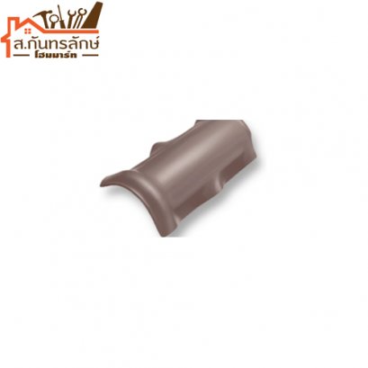 	ครอบสันตะเข้ไตรลอน น้ำตาลมุก