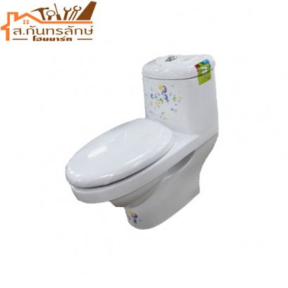 ชักโครก CT2259A CITY ลายลูกโป่ง