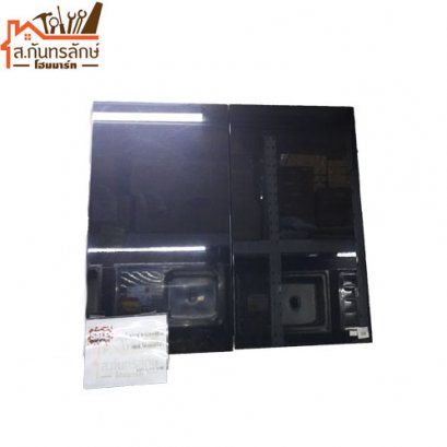 	ตู้แขวนคู่ W-6280-HGB MRK ไฮกลอสสีดำ