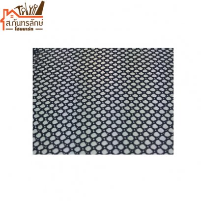 ตาข่ายพีวีซี 17มิล(30เมตร) สีดํา