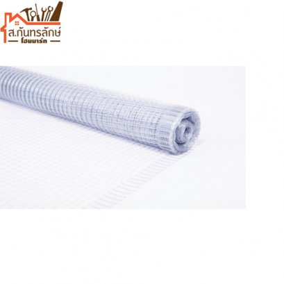 ตาข่ายพีวีซี 3/4&quot;(30เมตร) เอ็นสีเทา