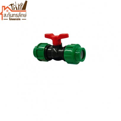 	ต่อตรงพีอี 50MM(2&quot;) RED HAND