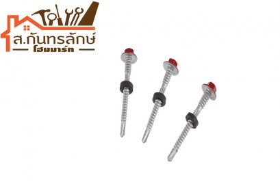 ตะปูเกลียวสันไท(เจาะเหล็ก) #16(5/8") SUG แดงสด TIGER RED