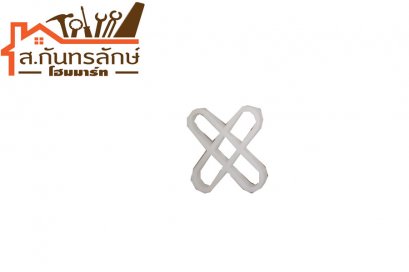 ตัววางมุมกระเบื้อง 3มิล4ทาง 12x12 100ตัว/ถุง