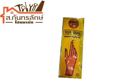 ถุงมือยาง SIZE M TIGERBRAND