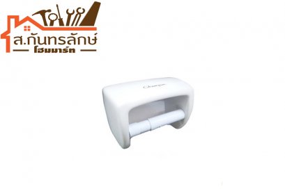 ที่วางกระดาษทิชชู่เซรามิค สีขาว แชมเปี้ยน