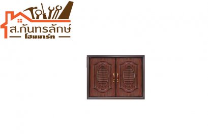 บานซิงค์ช้างดอกบัวคู่ หลุยส์ สีสักทอง