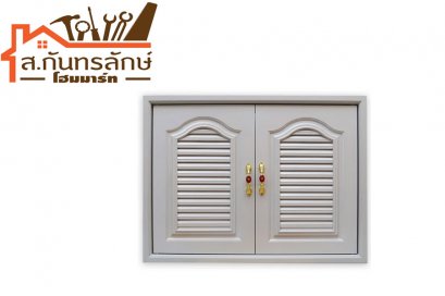 บานซิงค์ช้างดอกบัวคู่ แวร์ซายส์ สีเทา