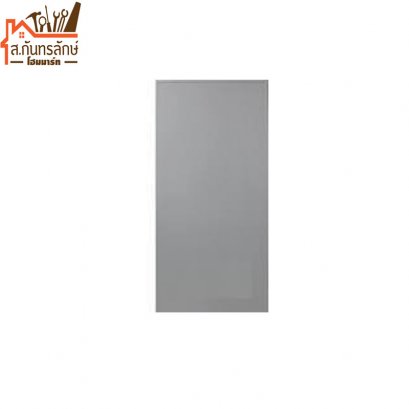 ประตูพีวีซี 70x200 ช้างดอกบัว A1/เทาเรียบ(หนา)