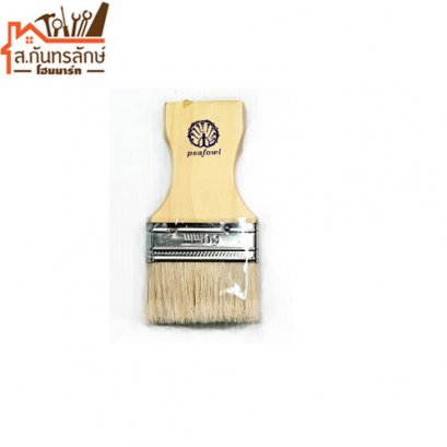 แปรงทาสีวานิช 6 ซม. PEAFOWL