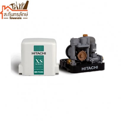 	ปั้มน้ำอัตโนมัติ WM-P150XS HITASHI ถังเหลี่ยม