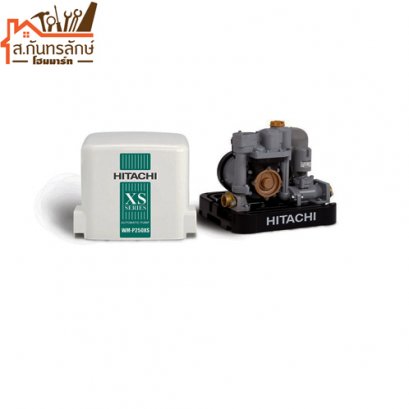 	ปั้มน้ำอัตโนมัติ WM-P250XS HITASHI ถังเหลี่ยม