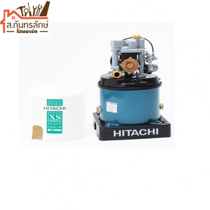 	ปั้มน้ำอัตโนมัติ WT-P200XS HITASHI ถังกลม