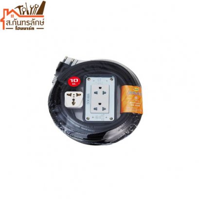 	ปลั๊กพ่วงสีดํา 10เมตร SOKAWA