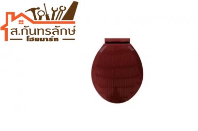 ฝารองนั่งชักโครก EG-991R SLH สีแดง