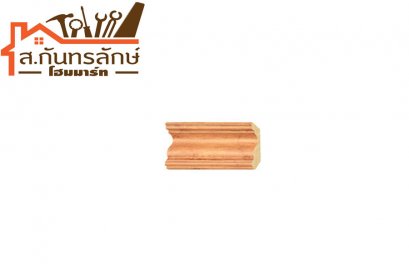 ไม้บัวบน BB003-04 เยส โมลดิ้ง สีไม้สักอ่อน