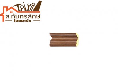 ไม้บัวบน BB003-05 เยส โมลดิ้ง สีลายไม้สัก