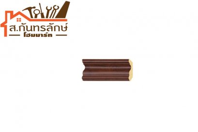 ไม้บัวบน BB004-01 เยส โมลดิ้ง สีไม้สัก