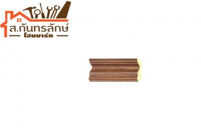 ไม้บัวบน BB004-05 เยส โมลดิ้ง สีลายไม้สัก