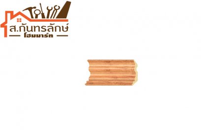 ไม้บัวบน BB007-04 เยส โมลดิ้ง สีไม้สักอ่อน