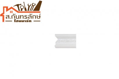 ไม้บัวบน BB014-06 เยส โมลดิ้ง สีขาว