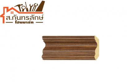 ไม้บัวบน UB004-01 UNICORN สีลายไม้สัก