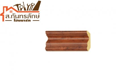 ไม้บัวบน UB004-02 UNICORN สีไม้มะค่า