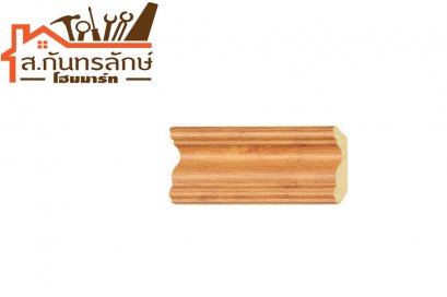 ไม้บัวบน UB004-04 UNICORN สีไม้สักอ่อน