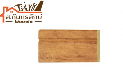 ไม้บัวล่าง UL001-04 UNICORN สีลายไม้สักอ่อน