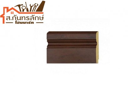 ไม้บัวล่าง UL002-01 UNICORN สีลายไม้สัก