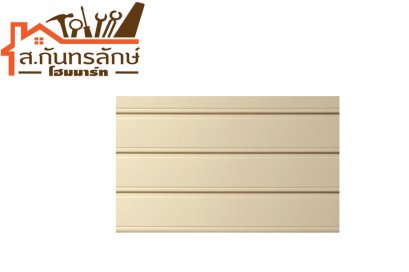 ไม้ฝาช้าง โคโรเนียล8x3.00ม ครีม