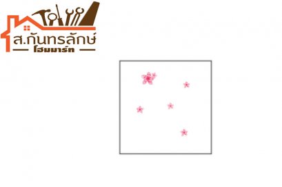 ยิปซั่มพิมพ์ลาย ชวนชมชมพู 60x60ซม ช้าง