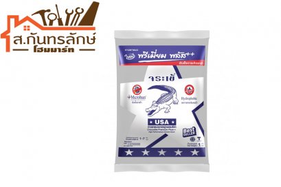 ยาแนวพลัส เทาปะการัง จระเข้