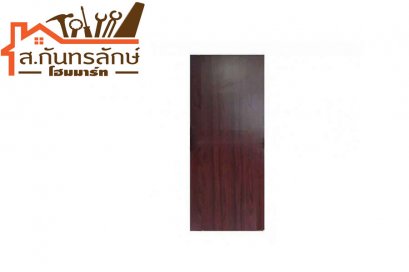 ประตูไม้เคลือบสี 90x200 OPP G1 เคลือบลายมะฮอกกานี