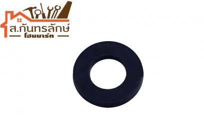 ลูกยางดำรองฝักบัว+สายชำระ 1/2&quot;