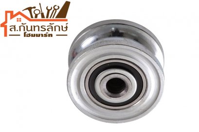 ล้อร่องกลม(ฝาปิด)ชุบขาว 2&quot; S.C.