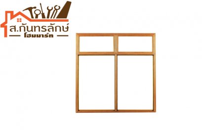 วงกบบานเกล็ด 120x100x30 มีเอ็นกลาง